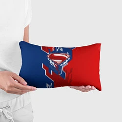 Подушка-антистресс Знак Супермен, цвет: 3D-принт — фото 2