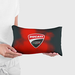 Подушка-антистресс Ducati Corse logo, цвет: 3D-принт — фото 2