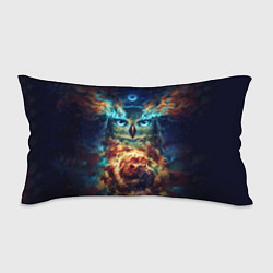 Подушка-антистресс Сова Космос, цвет: 3D-принт