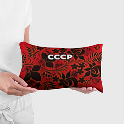 Подушка-антистресс СССР хохлома, цвет: 3D-принт — фото 2