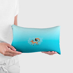 Подушка-антистресс Гуляющий лисенок, цвет: 3D-принт — фото 2