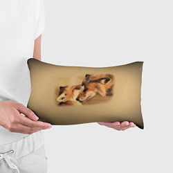 Подушка-антистресс Лисички, цвет: 3D-принт — фото 2