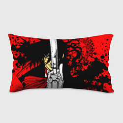 Подушка-антистресс Алукард - Хеллсинг, цвет: 3D-принт