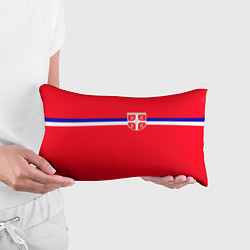 Подушка-антистресс Сборная Сербии, цвет: 3D-принт — фото 2