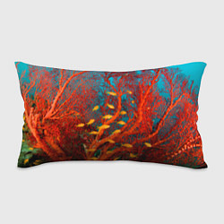 Подушка-антистресс Коралловые рыбки, цвет: 3D-принт