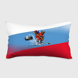 Подушка-антистресс Русский хоккей, цвет: 3D-принт