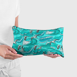 Подушка-антистресс Чайки в море, цвет: 3D-принт — фото 2