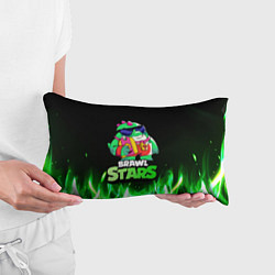 Подушка-антистресс Базз Buzz Brawl Stars Огонь, цвет: 3D-принт — фото 2