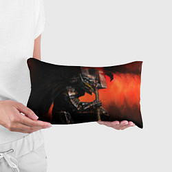 Подушка-антистресс БЕРСЕРК оранжевый, цвет: 3D-принт — фото 2