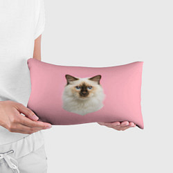 Подушка-антистресс Пушистый кот, цвет: 3D-принт — фото 2