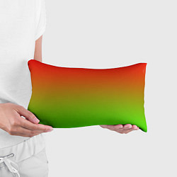 Подушка-антистресс Градиент Яблоко, цвет: 3D-принт — фото 2