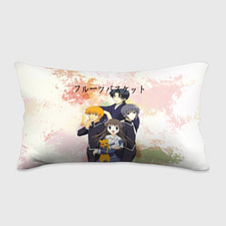 Подушка-антистресс Корзинка фруктов персонажи, цвет: 3D-принт