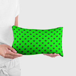 Подушка-антистресс Звездный фон зеленый, цвет: 3D-принт — фото 2