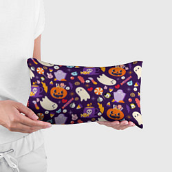 Подушка-антистресс HALLOWEEN BTS BT21 PATTERN БТ21 БТС ХЕЛЛОУИН, цвет: 3D-принт — фото 2