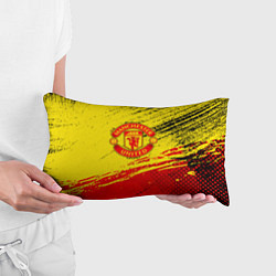 Подушка-антистресс Manchester United Футбольный клуб, цвет: 3D-принт — фото 2