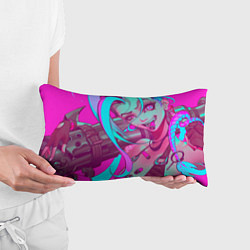 Подушка-антистресс Jinx pink, цвет: 3D-принт — фото 2