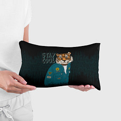Подушка-антистресс Крутой фурри тигр, цвет: 3D-принт — фото 2