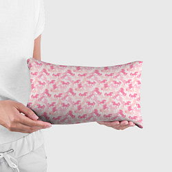 Подушка-антистресс Розовые Единороги, цвет: 3D-принт — фото 2