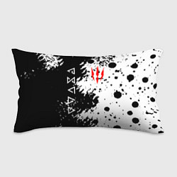 Подушка-антистресс The Witcher black & white, цвет: 3D-принт