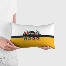 Подушка-антистресс Yellow Submarine Мультфильм 3D, цвет: 3D-принт — фото 2