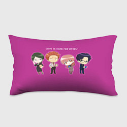 Подушка-антистресс Персонажи Wotakoi, цвет: 3D-принт