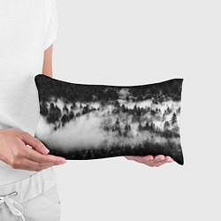 Подушка-антистресс Мрачный лес - туман, цвет: 3D-принт — фото 2
