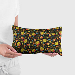 Подушка-антистресс Мелкая хохлома, цвет: 3D-принт — фото 2