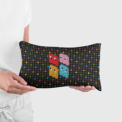 Подушка-антистресс Pac-man пиксели, цвет: 3D-принт — фото 2