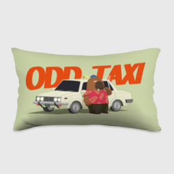 Подушка-антистресс Хироси Одокава Odd taxi, цвет: 3D-принт