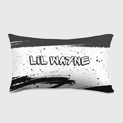 Подушка-антистресс Рэпер Lil Wayne в стиле граффити, цвет: 3D-принт