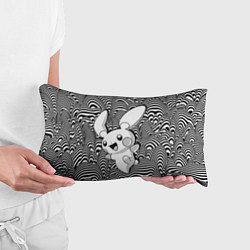 Подушка-антистресс Пикачу на психоделическом фоне, цвет: 3D-принт — фото 2