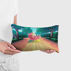 Подушка-антистресс Поросенок занимается йогой, цвет: 3D-принт — фото 2