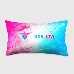 Подушка-антистресс Bon Jovi Neon Gradient, цвет: 3D-принт