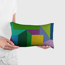 Подушка-антистресс Абстрактный случайный набор геометрических фигур -, цвет: 3D-принт — фото 2