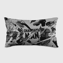 Подушка-антистресс Chainsaw man comix, цвет: 3D-принт