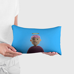Подушка-антистресс Lil Peep С Нимбом, цвет: 3D-принт — фото 2