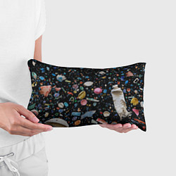 Подушка-антистресс Космический мусор, цвет: 3D-принт — фото 2