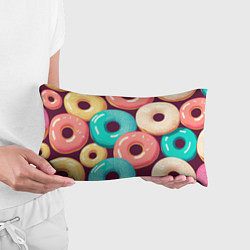 Подушка-антистресс Пончики и только пончики, цвет: 3D-принт — фото 2