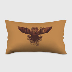 Подушка-антистресс Летящая сова и осенний лес, цвет: 3D-принт