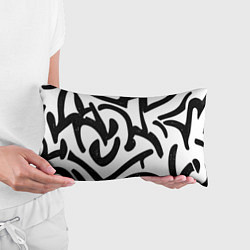 Подушка-антистресс Хаотичные узоры в стиле граффити, цвет: 3D-принт — фото 2