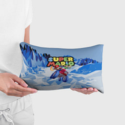 Подушка-антистресс Марио и Луиджи гонщики - Super Mario, цвет: 3D-принт — фото 2