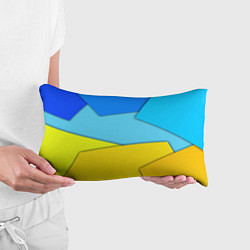 Подушка-антистресс Простой геометрический фон, цвет: 3D-принт — фото 2
