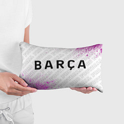 Подушка-антистресс Barcelona pro football: надпись и символ, цвет: 3D-принт — фото 2