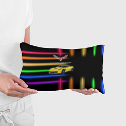 Подушка-антистресс Chevrolet Corvette - гоночная команда - Motorsport, цвет: 3D-принт — фото 2