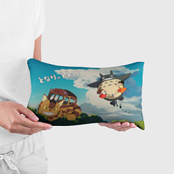 Подушка-антистресс Flight Totoro & Catbus, цвет: 3D-принт — фото 2