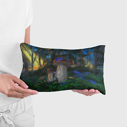 Подушка-антистресс Грибы в лесу, цвет: 3D-принт — фото 2