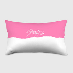 Подушка-антистресс Stray Kids pink and white, цвет: 3D-принт