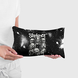 Подушка-антистресс Slipknot Black, цвет: 3D-принт — фото 2