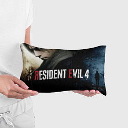 Подушка-антистресс Леон Resident evil 4 remake, цвет: 3D-принт — фото 2