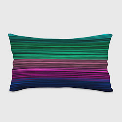 Подушка-антистресс Разноцветные неоновые шелковые нити, цвет: 3D-принт
